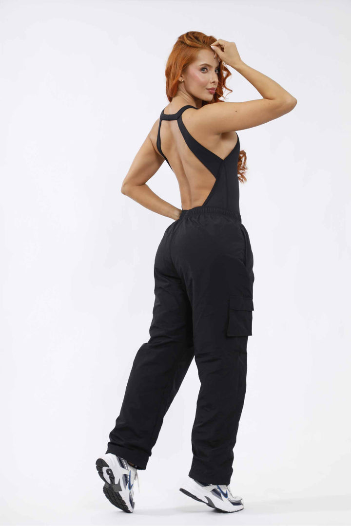 Jogger deportivo mujer negro JH-002 – UF Sport (foto 6 de 6)