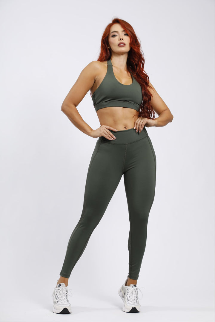 Leggins Deportivo - Verde LD813
