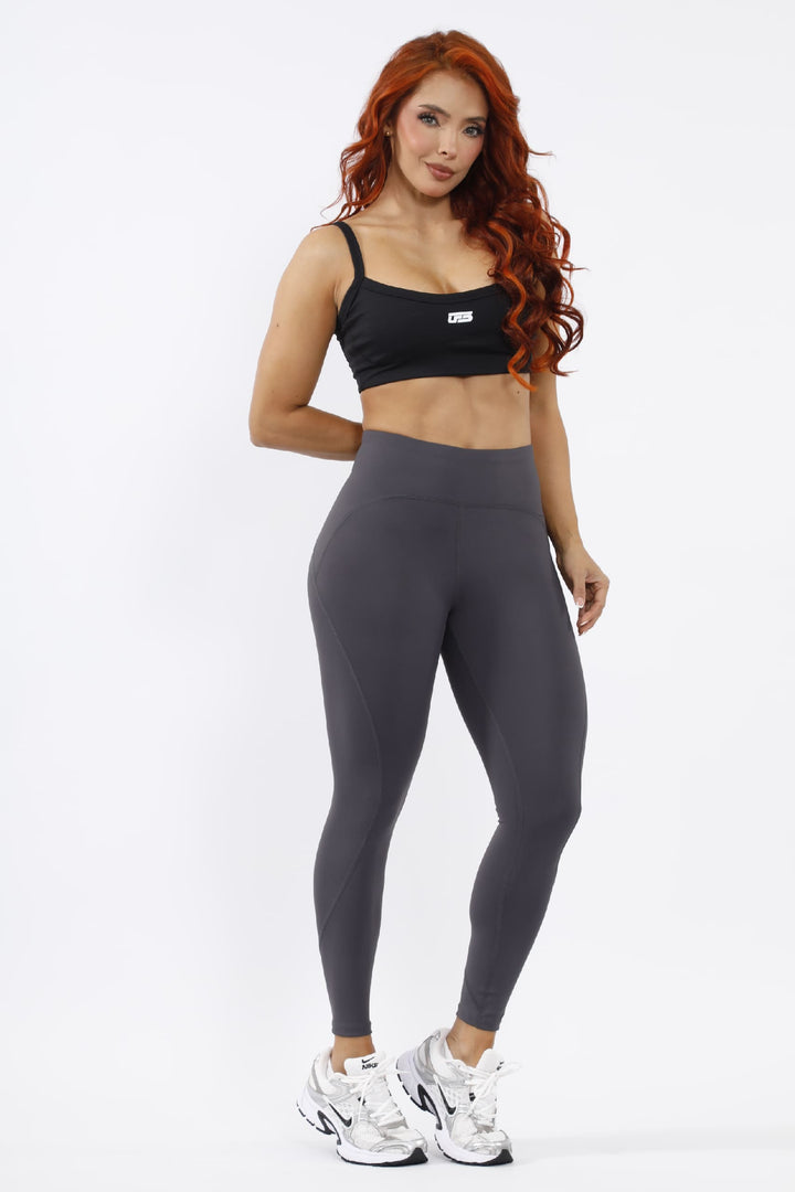 LEGGINS DEPORTIVO MUJER GRIS LD-866 GRIS