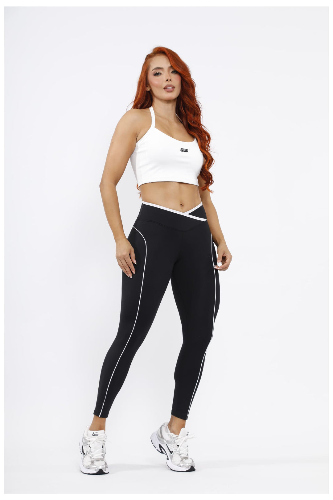 LEGGIN DEPORTIVO MUJER NEGRO LD-856