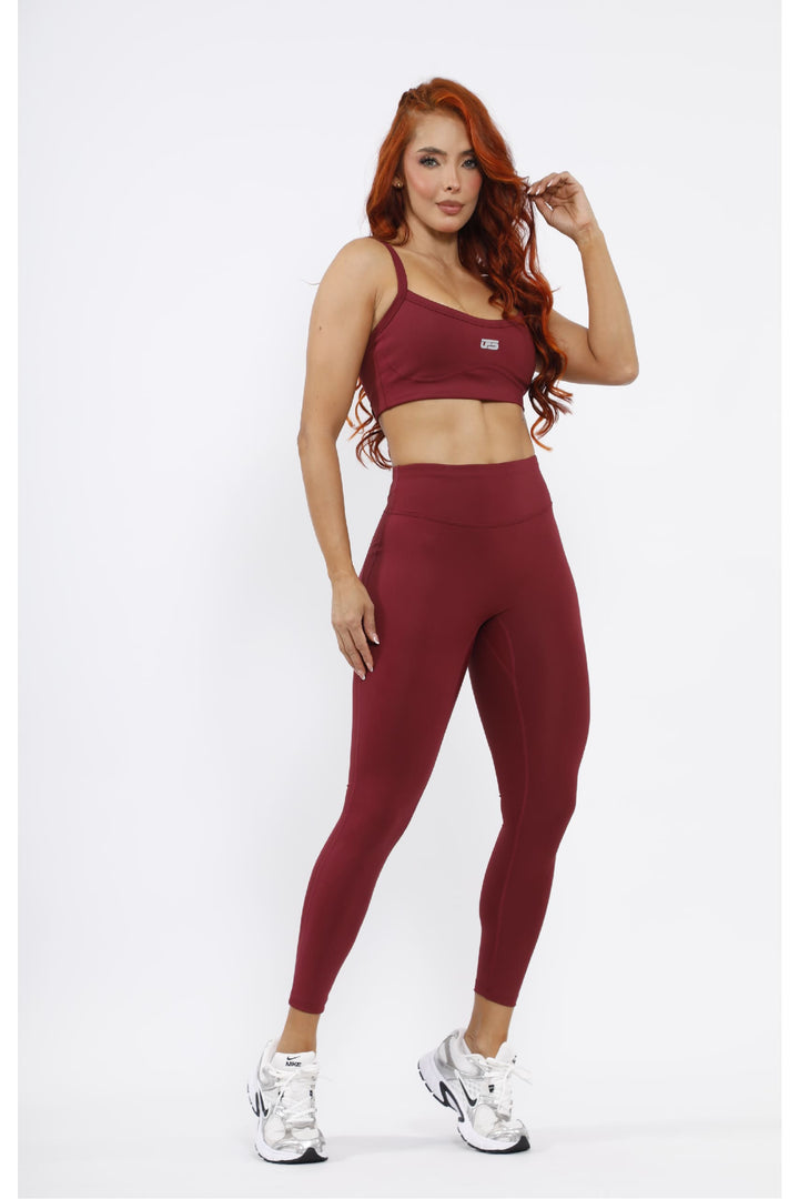 LEGGINS DEPORTIVO MUJER VINOTINTO LD-864