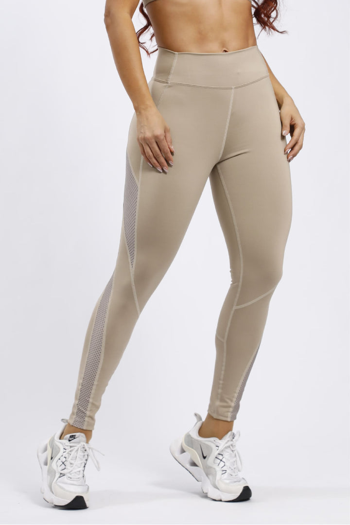 Leggins Deportivo - Beige LD808