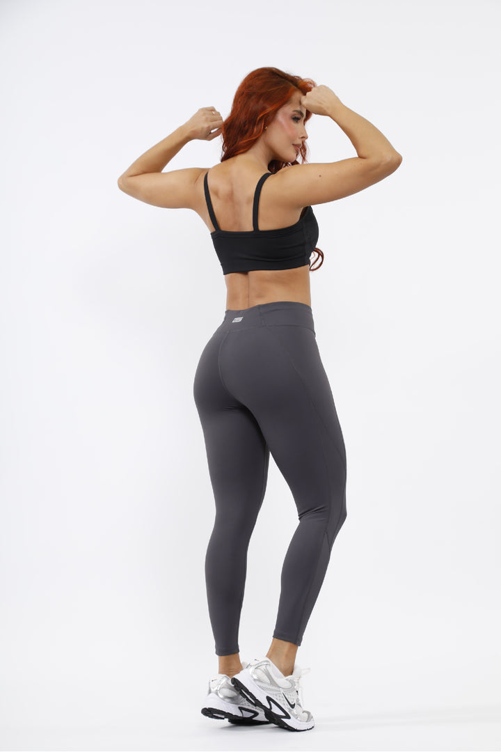 LEGGINS DEPORTIVO MUJER GRIS -  LD-863 GRIS