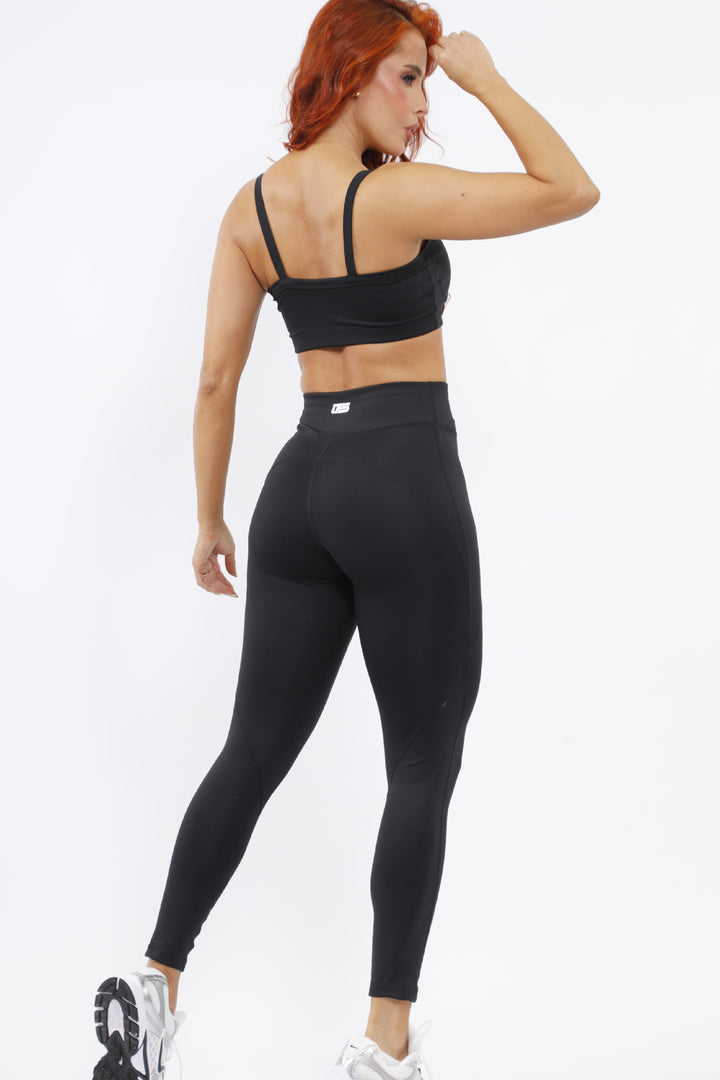 LEGGINS DEPORTIVO MUJER NEGRO - LD-867 NEGRO