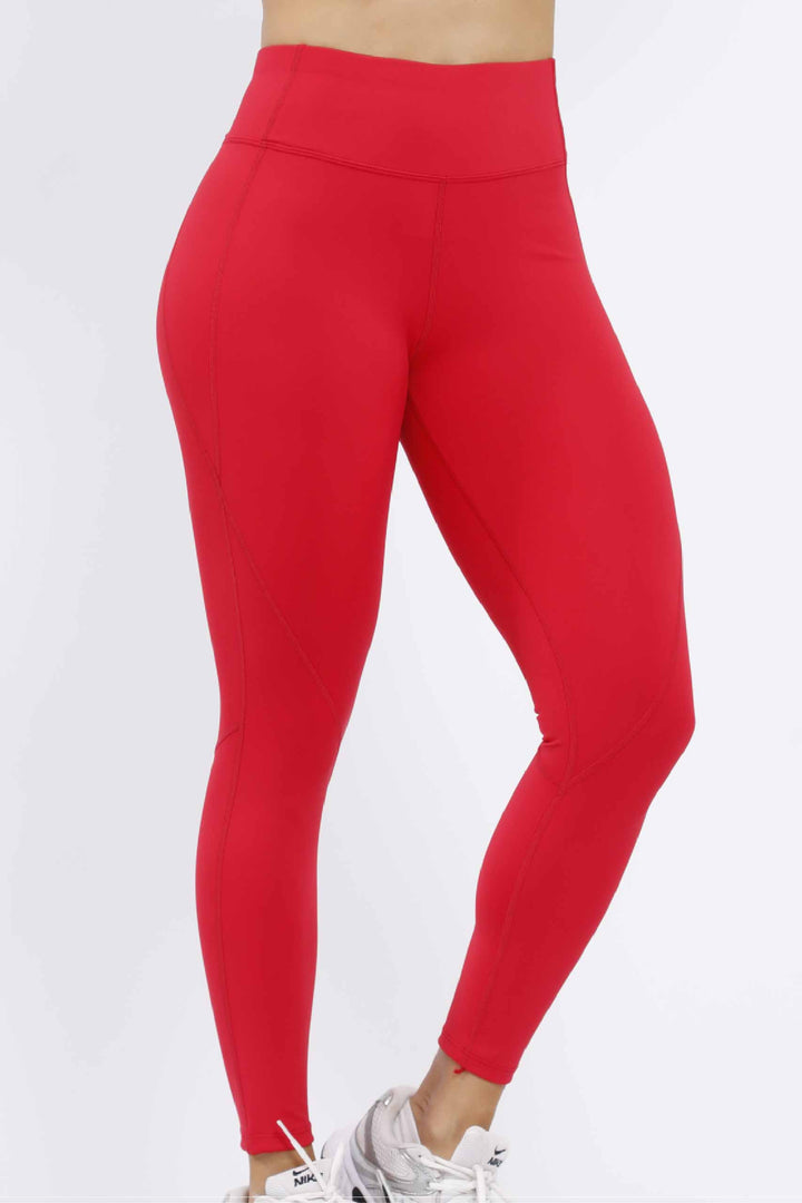 LEGGINS DEPORTIVO MUJER ROJO - LD-885 ROJO