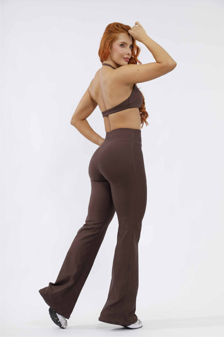 LEGGINS DEPORTIVO MUJER CAFE - LD-905 CAFE