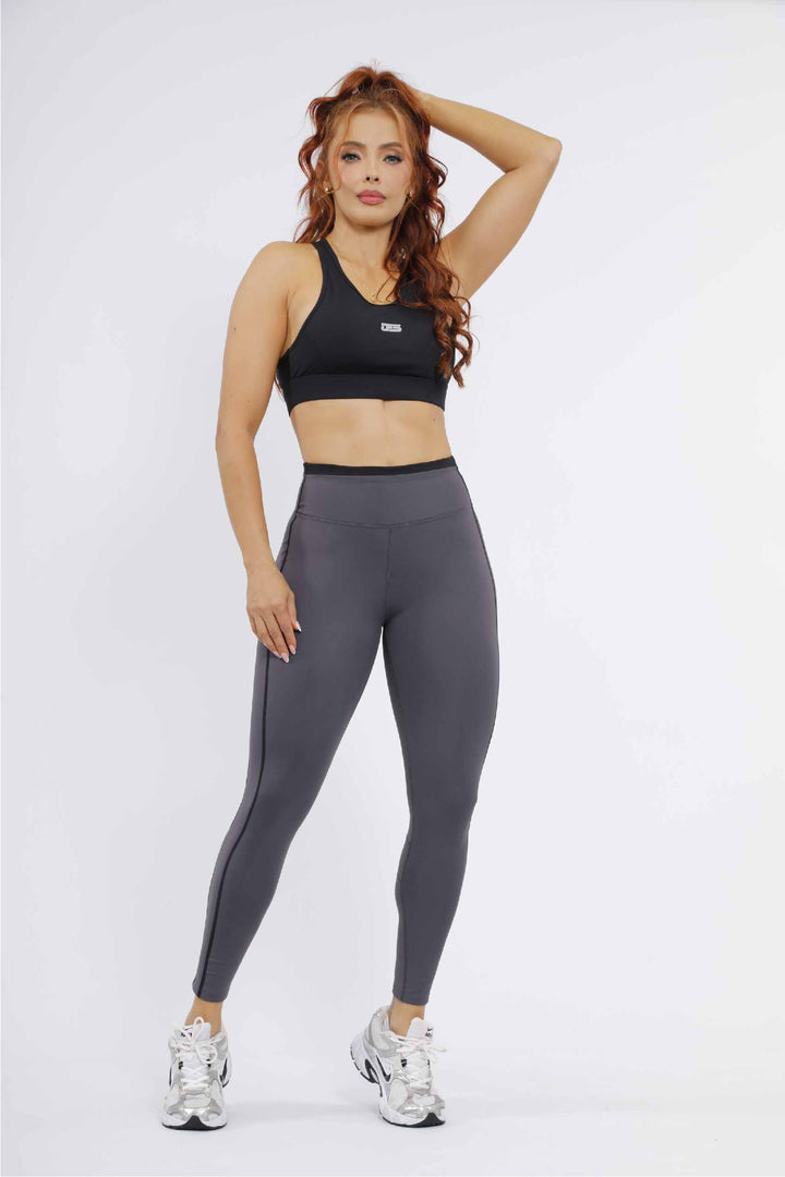 LEGGISN DEPORTIVO MUJER GRIS - LD-890 GRIS
