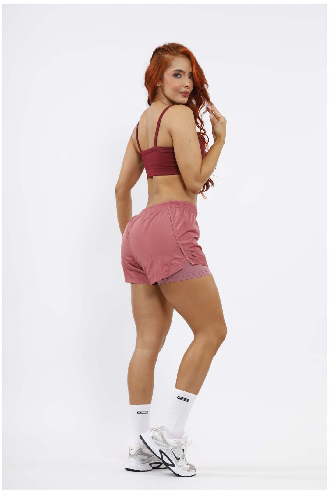PANTALONETA DEPORTIVA MUJER ROSA - PD - 006 ROSADA