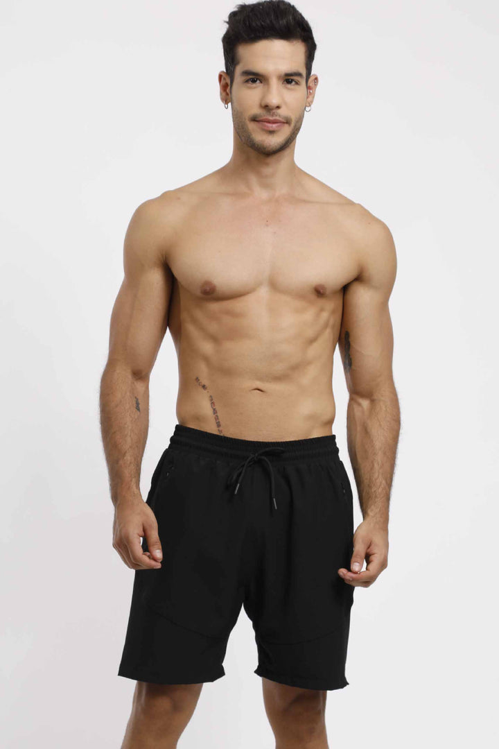 PANTALONETA DEPORTIVA HOMBRE NEGRA