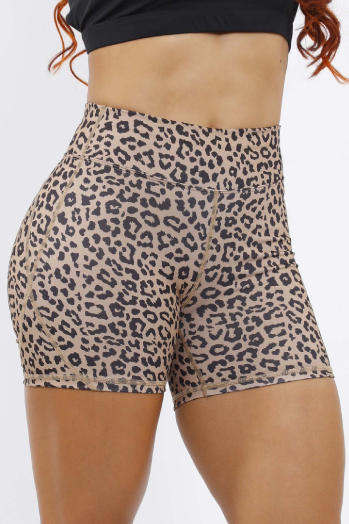 SHORT DEPORTIVO MUJER ANIMAL PRINT - 124 ANIMAL PRINS