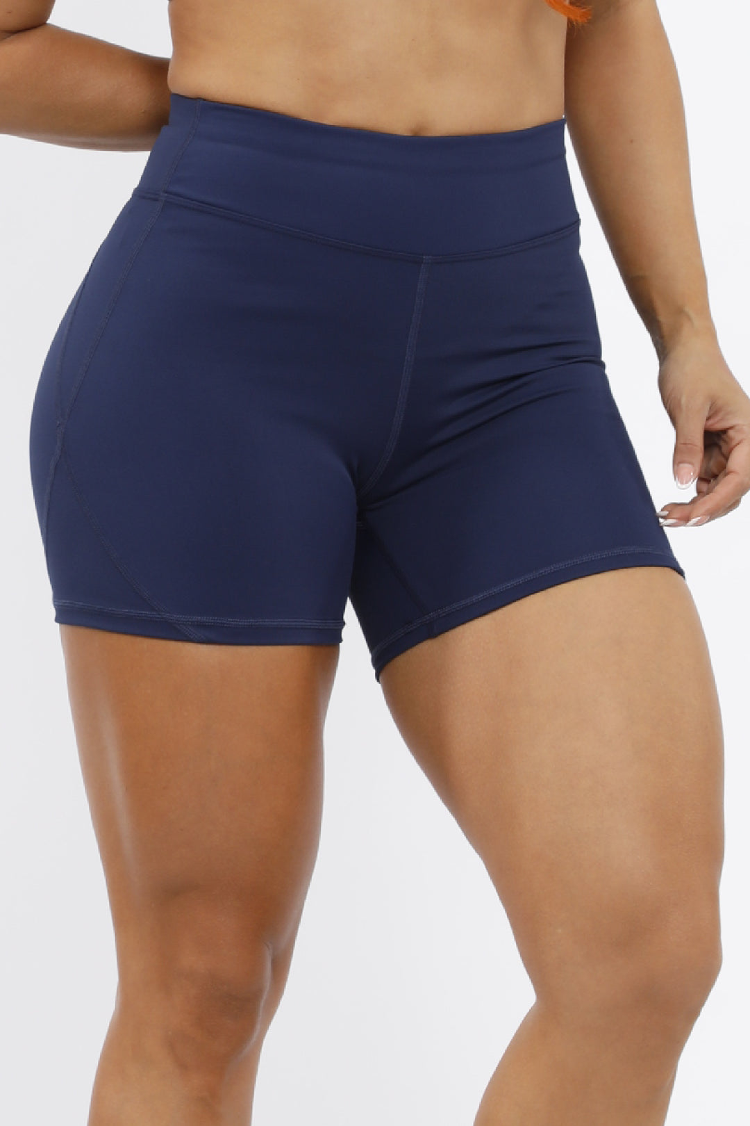 SHORT DEPORTIVO MUJER AZÚL NAVY- SD-125 AZUL NAVY