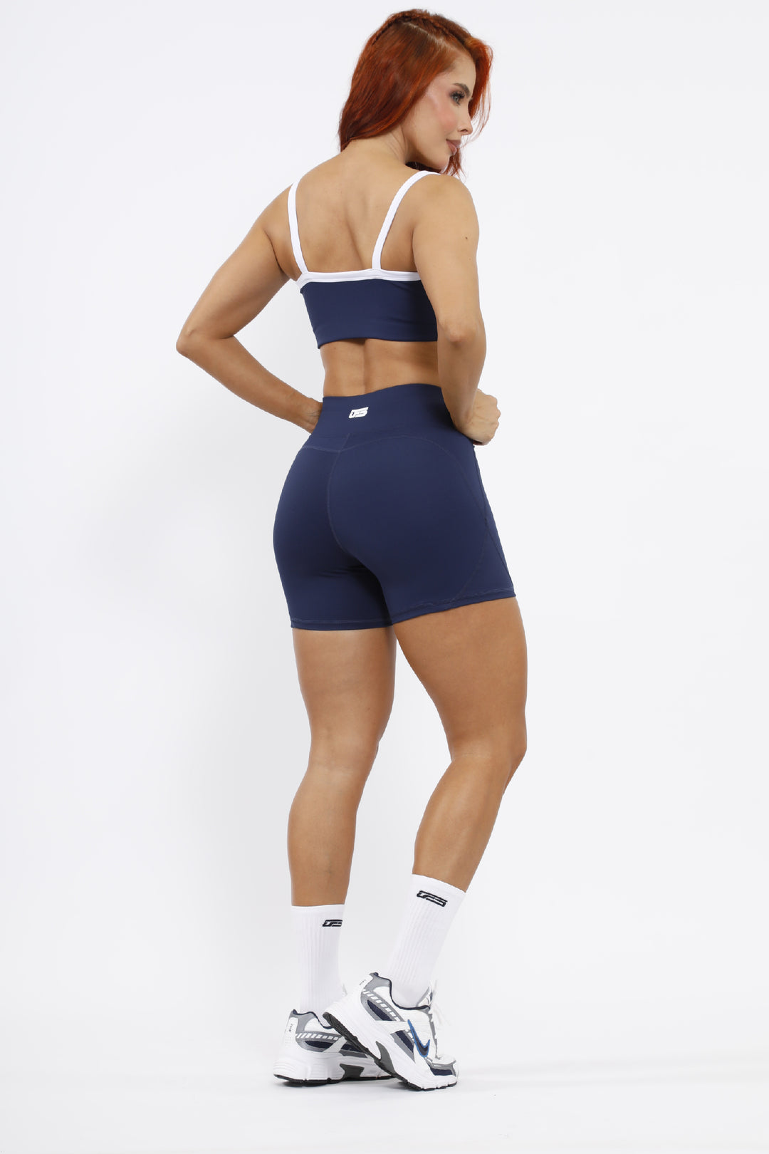 SHORT DEPORTIVO MUJER AZÚL NAVY- SD-125 AZUL NAVY