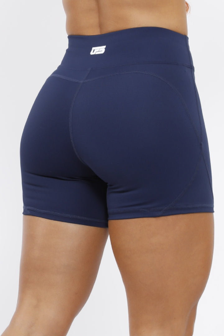 SHORT DEPORTIVO MUJER AZÚL NAVY- SD-125 AZUL NAVY