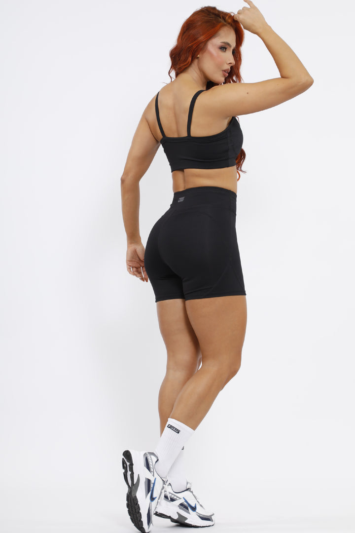 SHORT DEPORTIVO MUJER NEGRO - SD-125 NEGRO
