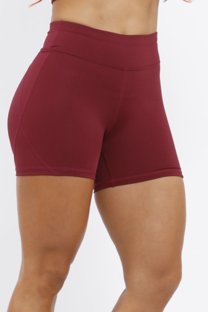 SHORT DEPORTIVO MUJER VINOTINTO - SD-125 VONOTINTO