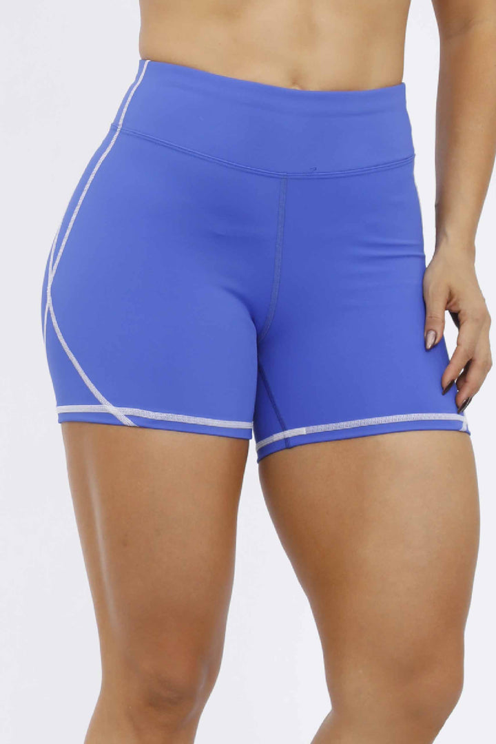 SHORT DEPORTIVO MUJER AZUL REY  SD-124