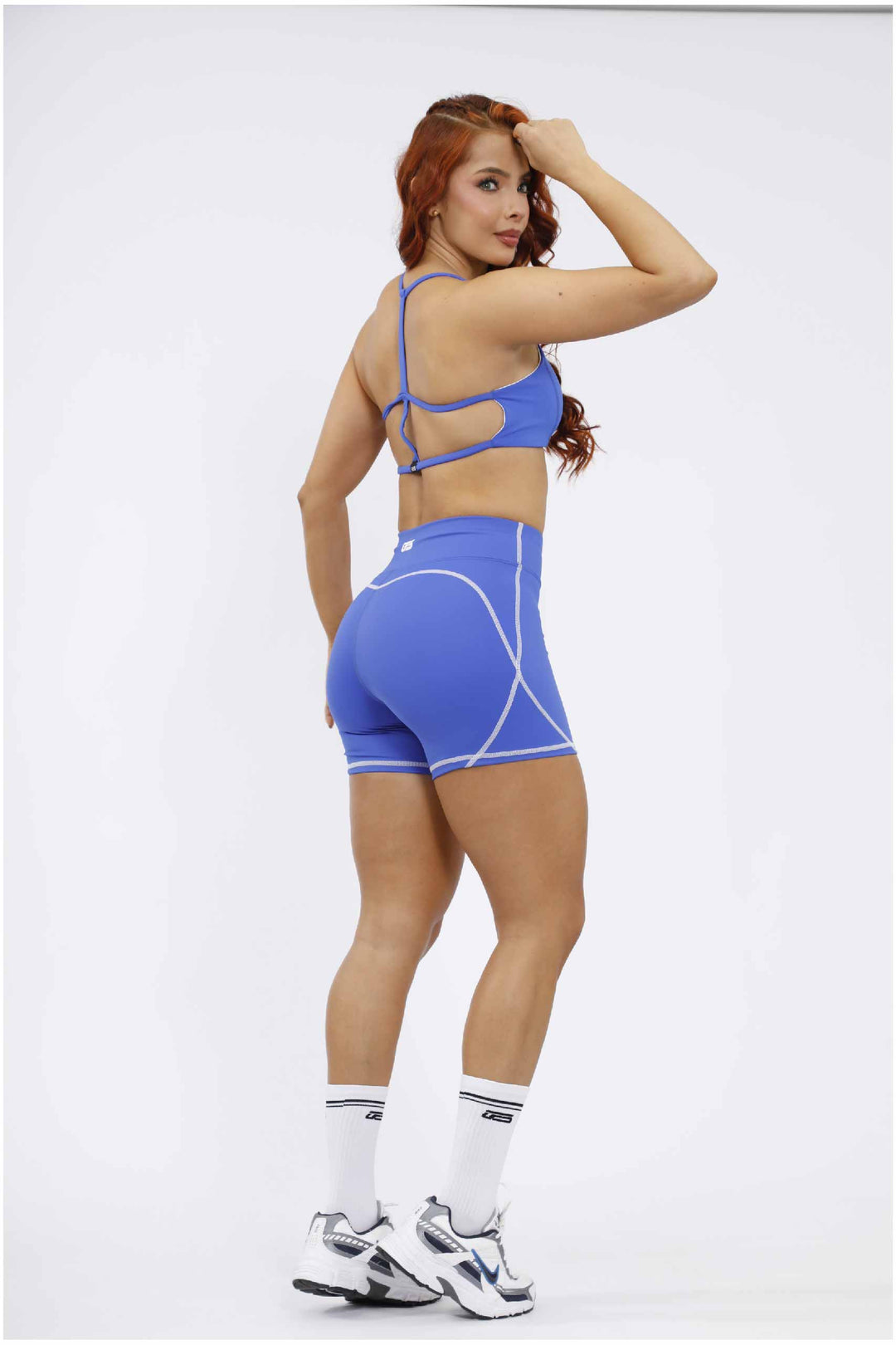 SHORT DEPORTIVO MUJER AZUL REY  SD-124