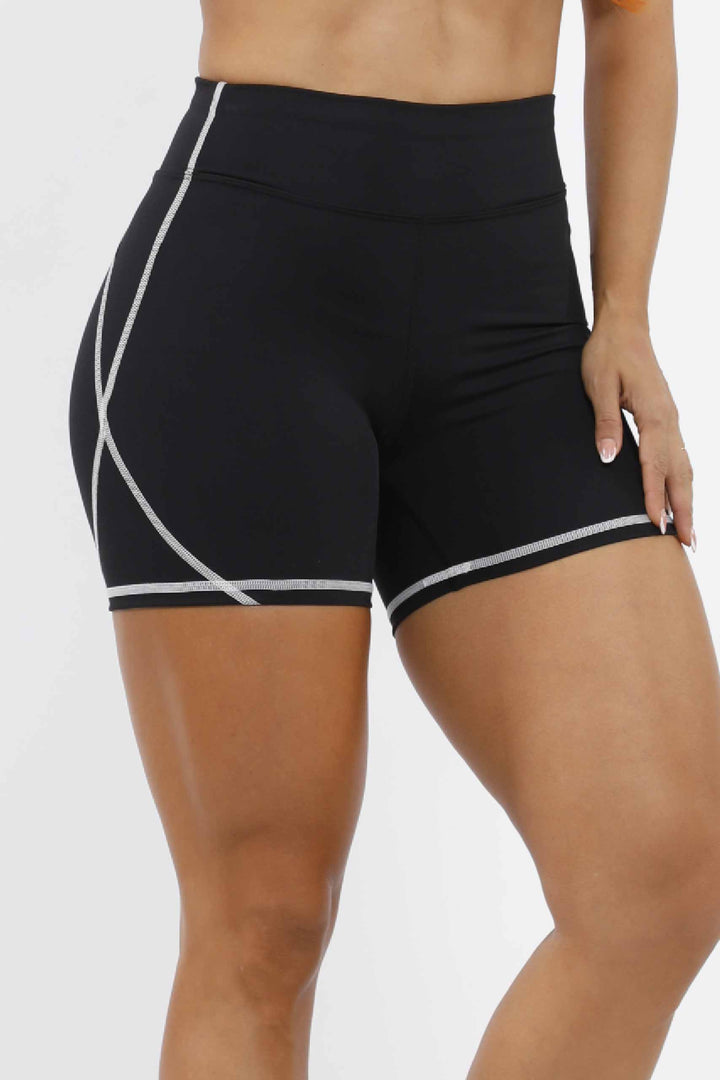 SHORT DEPORTIVO MUJER NEGRO- SD-124 NEGRO