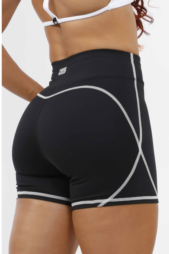 SHORT DEPORTIVO MUJER NEGRO- SD-124 NEGRO