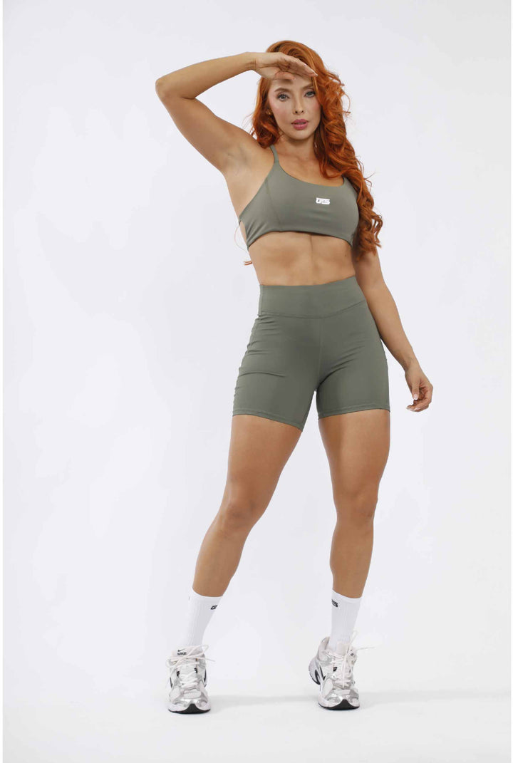 Short Deportivo Mujer SD-125 Verde Claro
