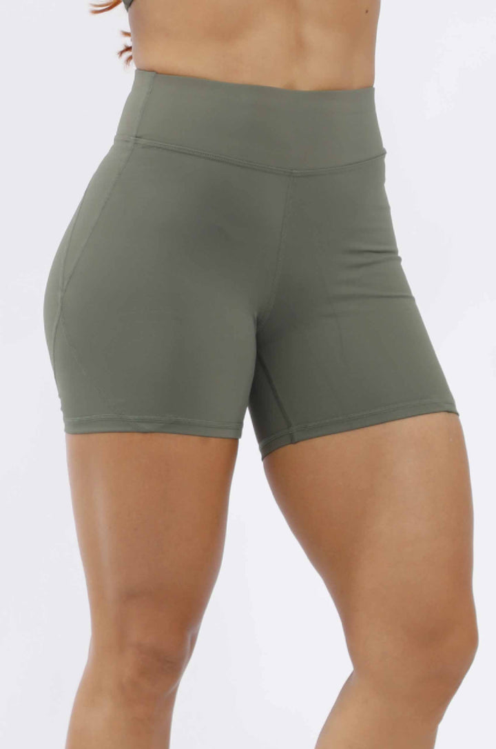 Short Deportivo Mujer SD-125 Verde Claro