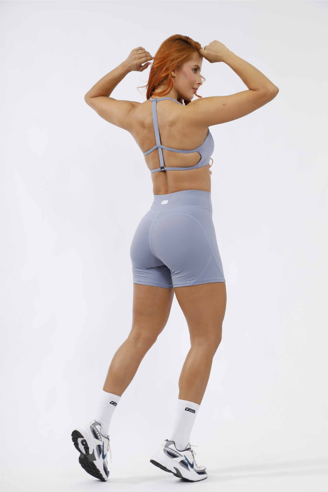 SHORT DEPORTIVO MUJER AZUL CLARO - SD-125 AZUL CLARO