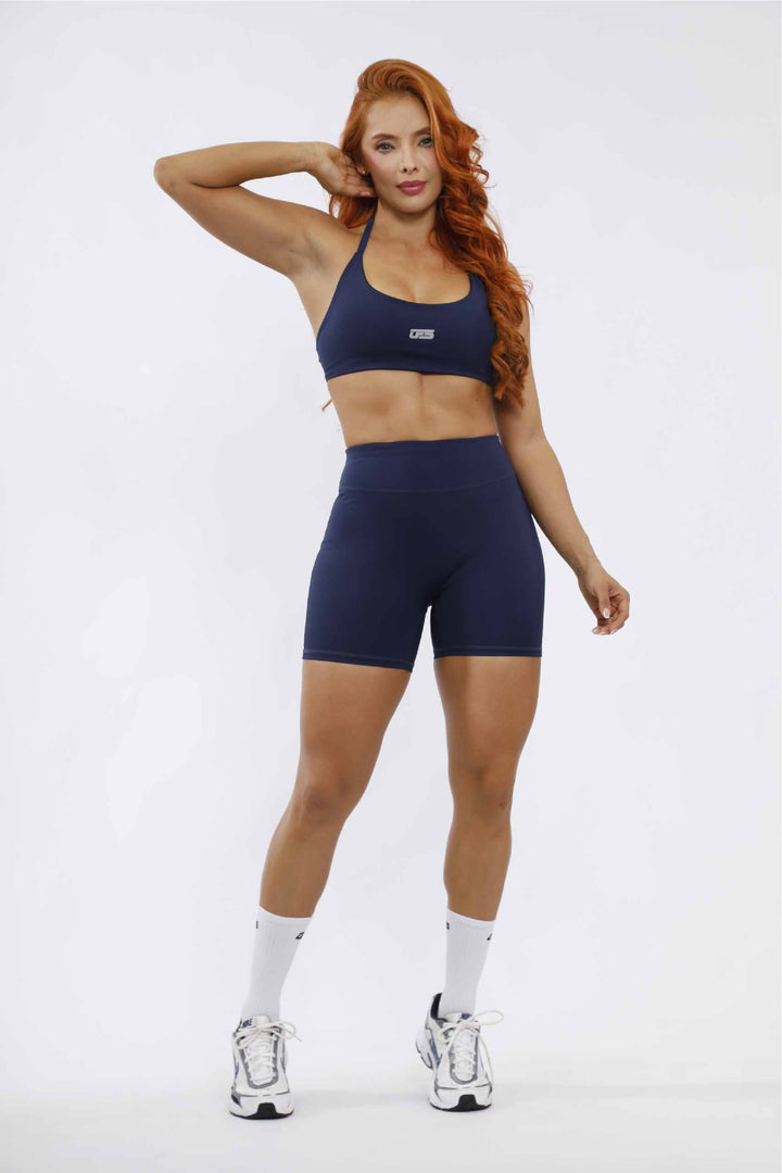 SHORT DEPORTIVO MUJER AZUL NAVY - SD-127 AZUL NAVY