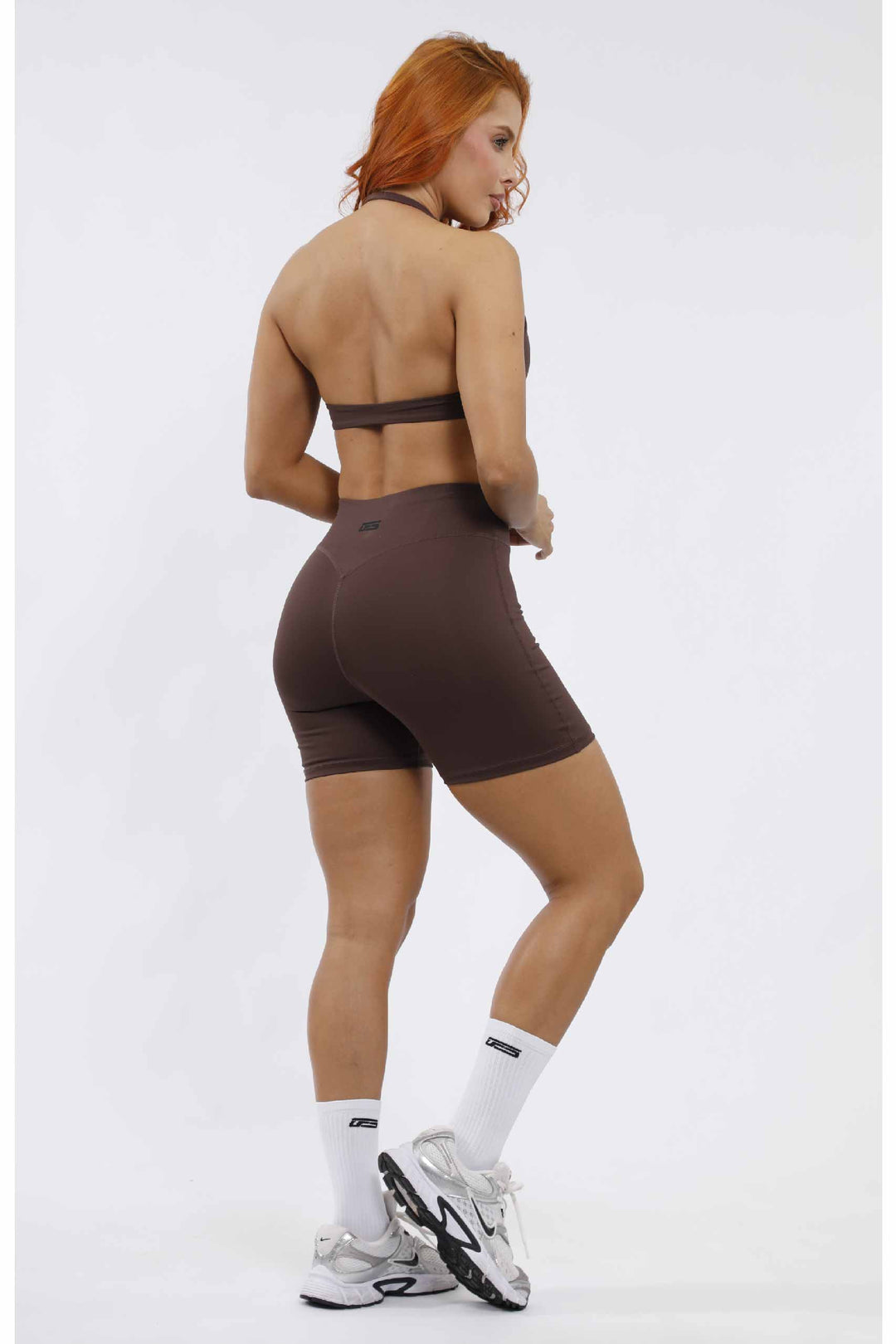 Short deportivo mujer café SD-127 – UF Sport (foto 4 de 4)