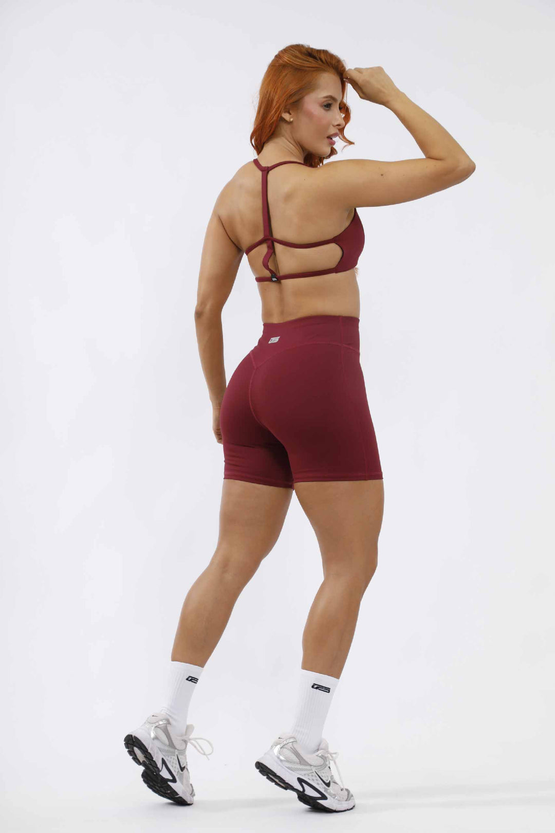 SHORT DEPORTIVO MUJER VINOTINTO - SD-127 VINOTINTO