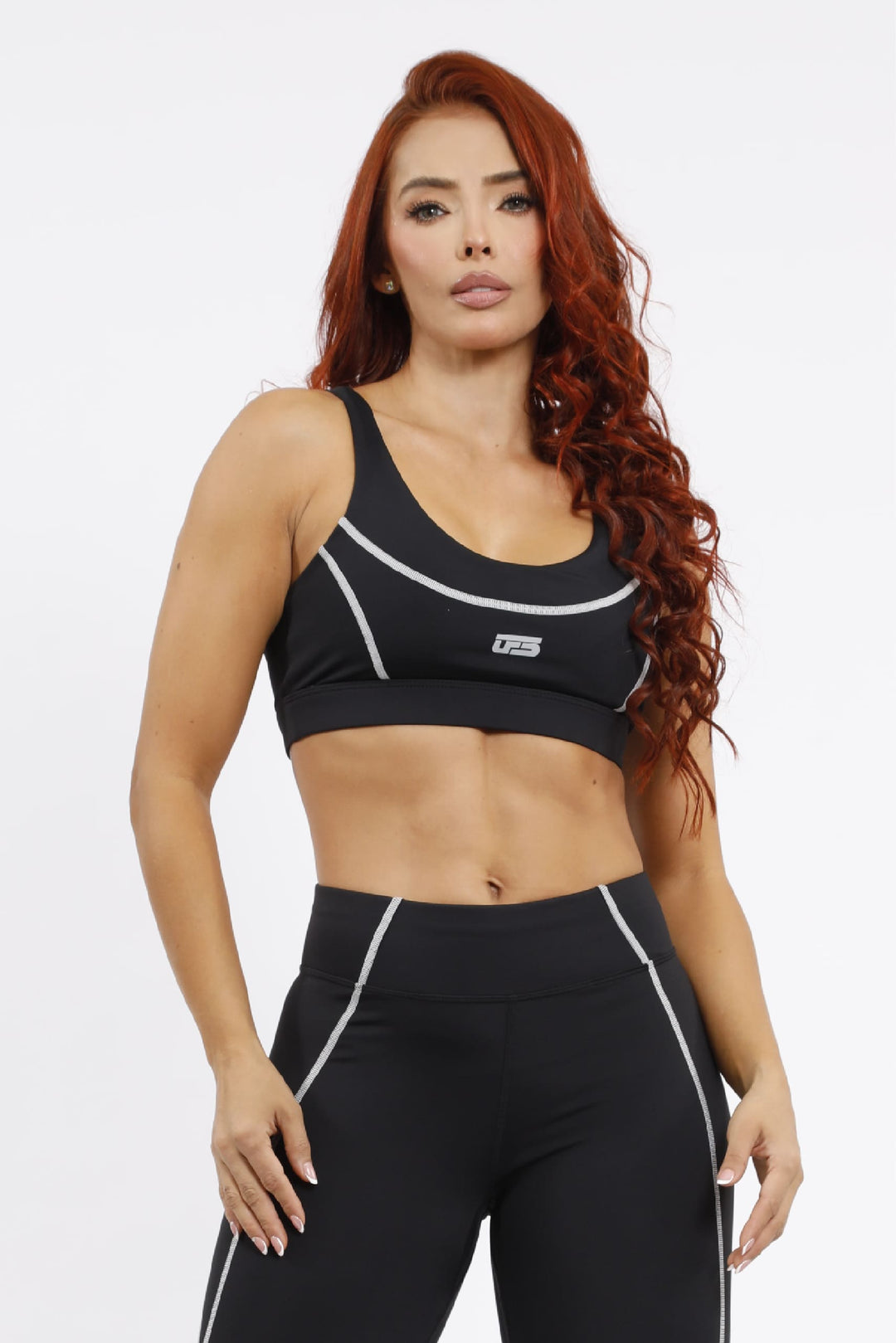 Top Deportivo - Negro/Blanco TC206