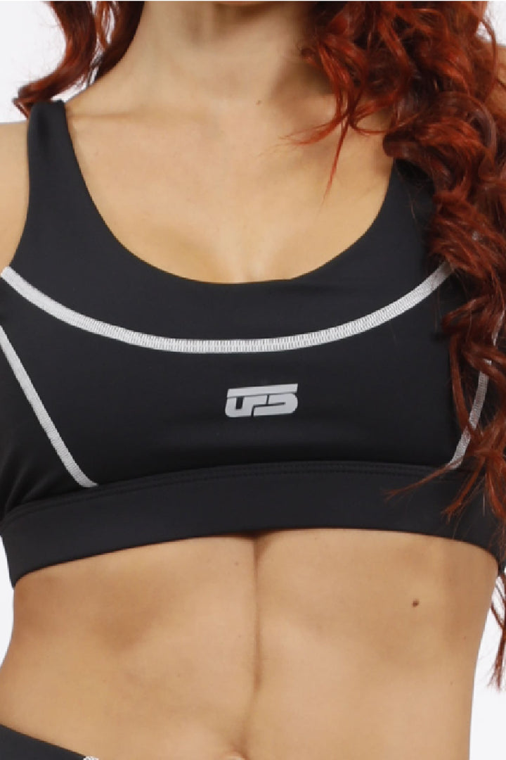 Top Deportivo - Negro/Blanco TC206