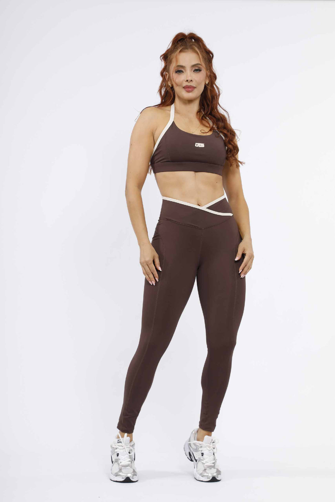 TOP DEPORTIVO MUJER CAFE - TC-226 CAFE