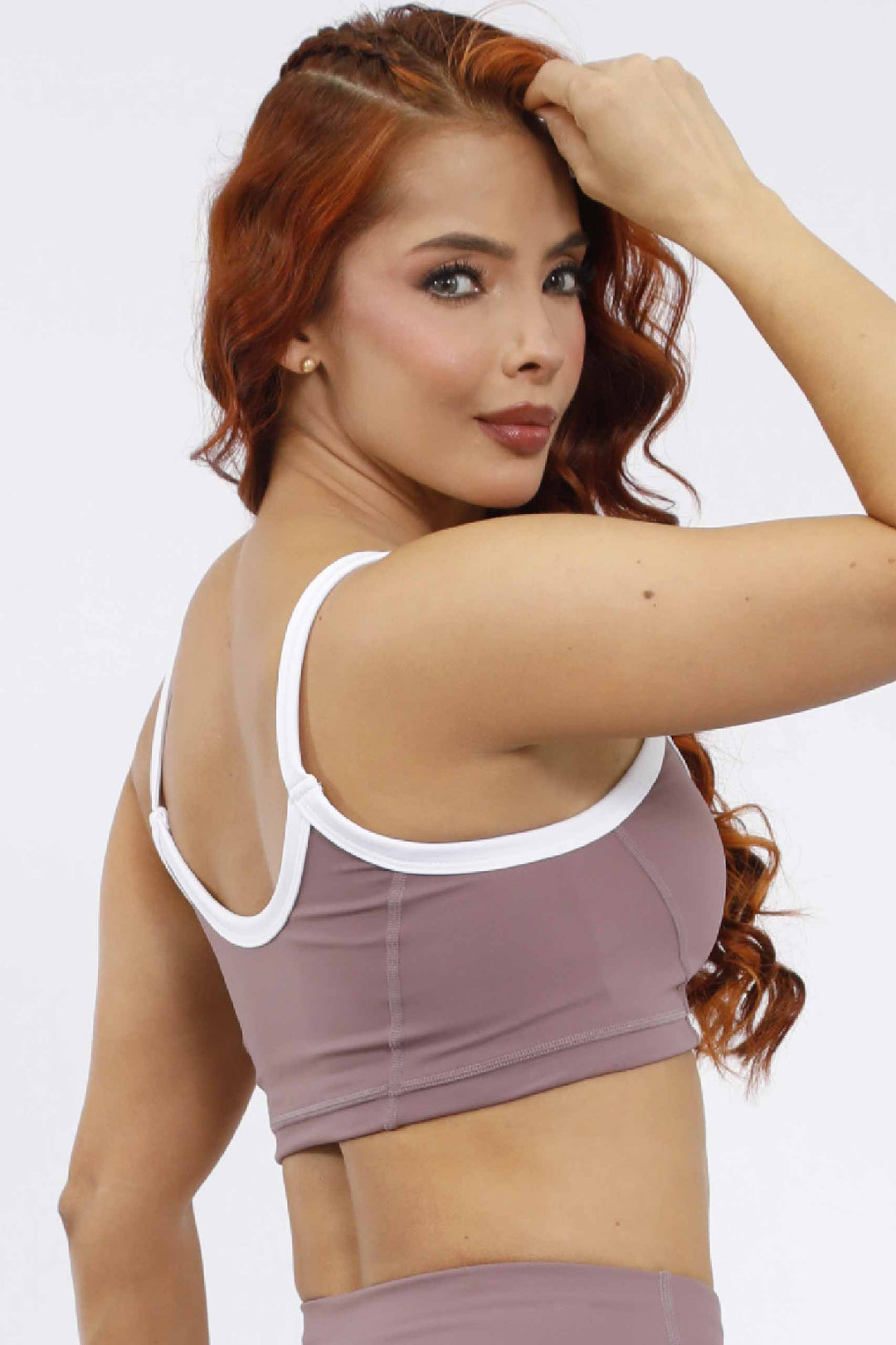 TOP DEPORTIVO MUJER MORADO CLARO TC-225