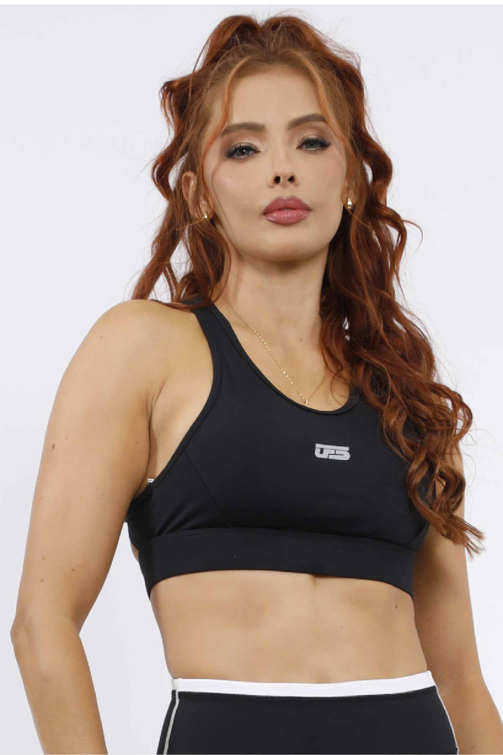 TOP DEPORTIVO MUJER NEGRO - TC-228 NEGRO