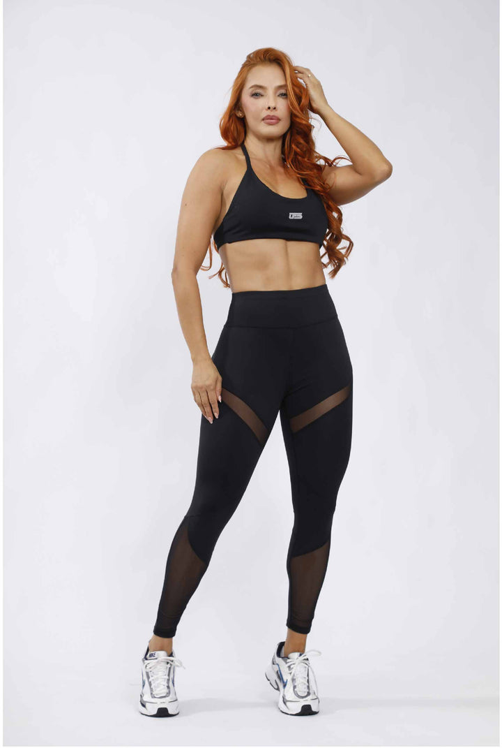 Top Deportivo Mujer Negro TC-229 Negro