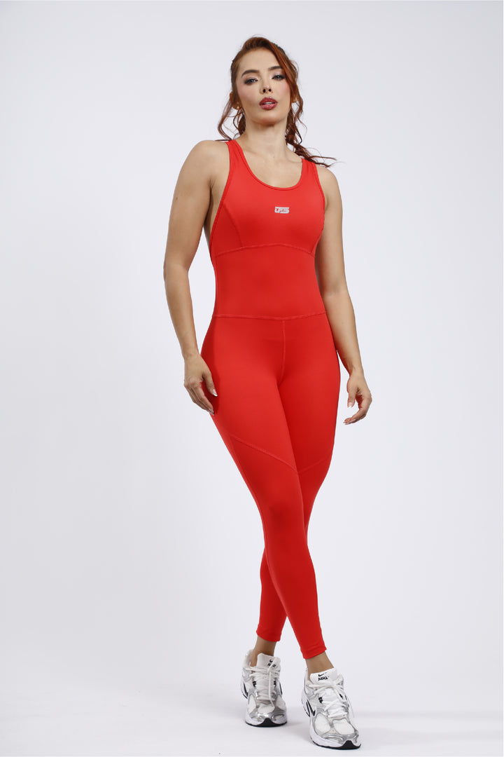 Enterizo largo rojo ENT-062R