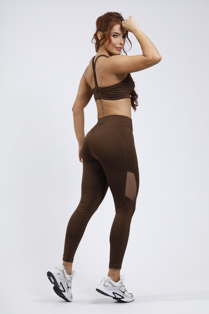 Licra deportiva café - LD843